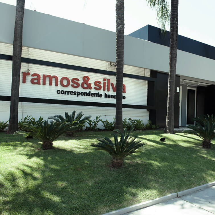 Fachada Ramos & Silva correspondentes bancários.